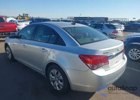 2013 Chevrolet Cruze Ls Auto from USA, damaged, VIN 1G1PA5SH2D7113966